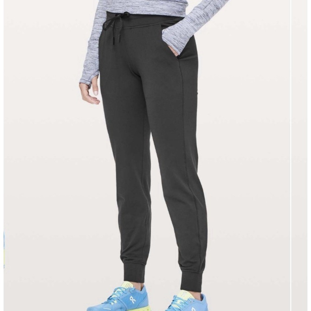 Lululemon Women's Ready to Rulu Jogger Pant Size 10 Black Stretch Yoga Gym City